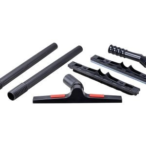 Floor set vacuum cleaner